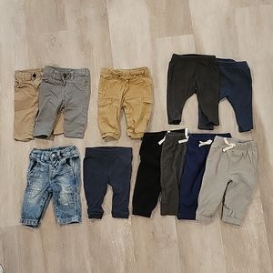 Baby Pants Size 3-6mo Bundle of 11